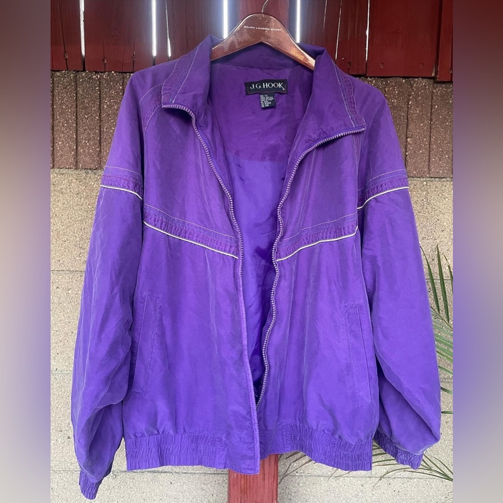 Retro Vintage JG Hook bomber jacket